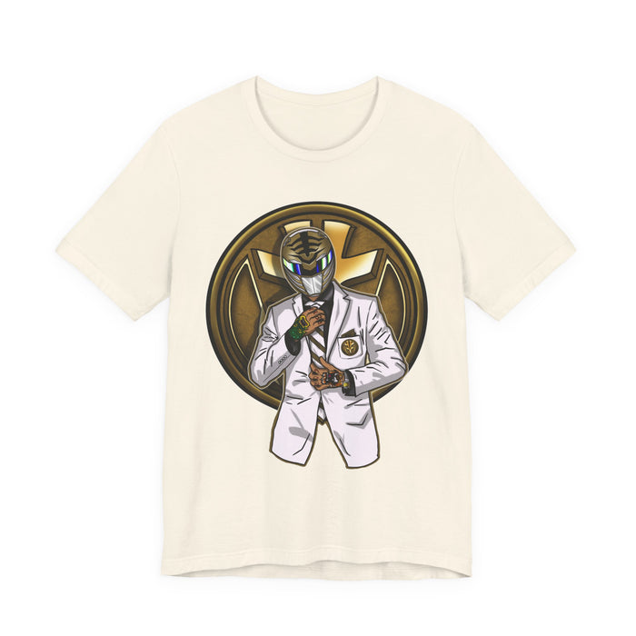 OG White Ranger Tee Super Sentai T Shirt Custom Graphic Art Cosplay Shirts Rangers Retro Vintage 90s