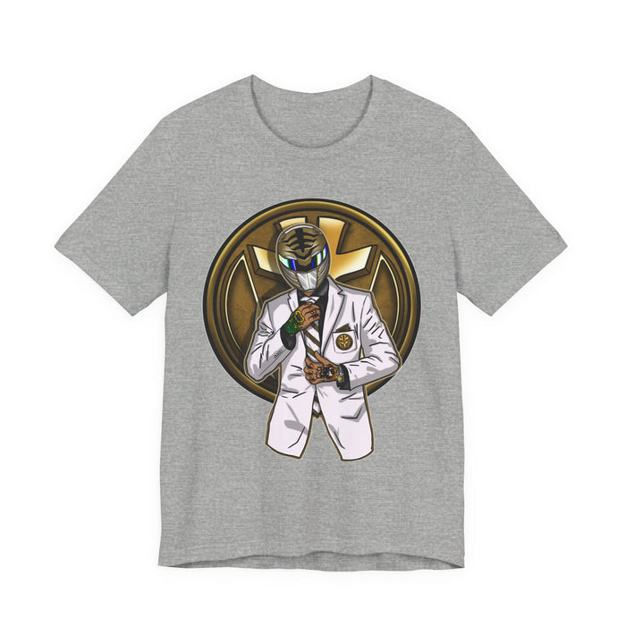 OG White Ranger Tee Super Sentai T Shirt Custom Graphic Art Cosplay Shirts Rangers Retro Vintage 90s
