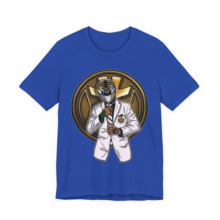 OG White Ranger Tee Super Sentai T Shirt Custom Graphic Art Cosplay Shirts Rangers Retro Vintage 90s