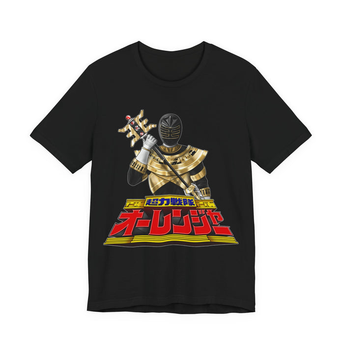 Ohranger Gold Ranger Super Sentai T Shirt Custom Graphic Art Cosplay Shirts Rangers Retro Vintage 90s