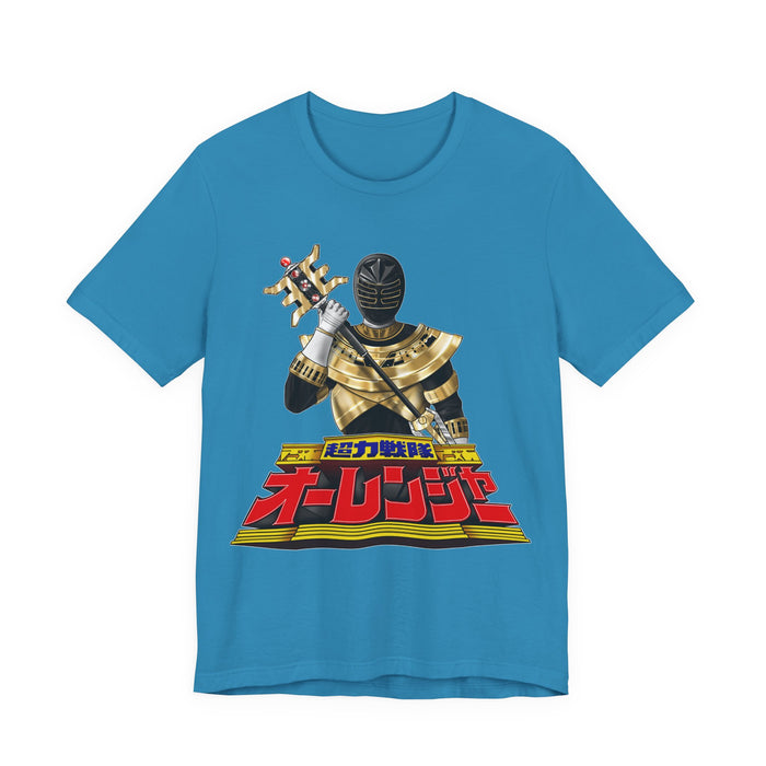 Ohranger Gold Ranger Super Sentai T Shirt Custom Graphic Art Cosplay Shirts Rangers Retro Vintage 90s