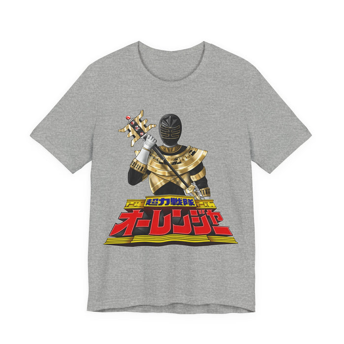 Ohranger Gold Ranger Super Sentai T Shirt Custom Graphic Art Cosplay Shirts Rangers Retro Vintage 90s