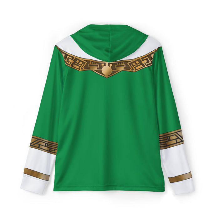 Ohranger green Hoodie (Full Print) Lightweight, Breathable, workout, pull over, fitness Hoodie Super Sentai Custom