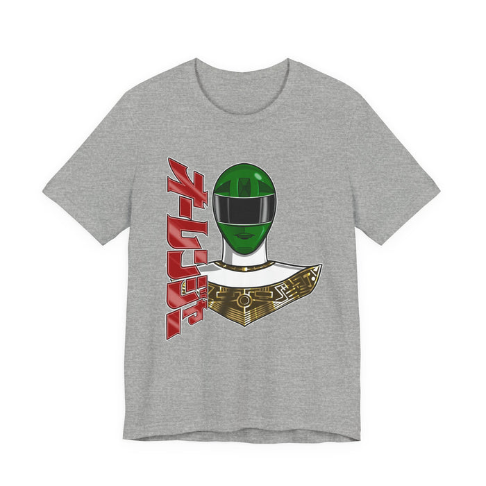 Ohranger Green Tee Super Sentai T Shirt Custom Graphic Art Cosplay Shirts Rangers Retro Vintage 90s