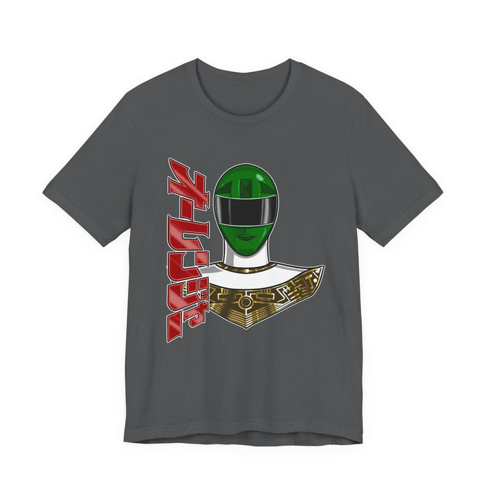 Ohranger Green Tee Super Sentai T Shirt Custom Graphic Art Cosplay Shirts Rangers Retro Vintage 90s