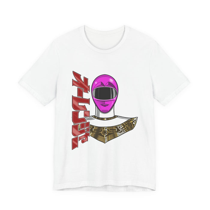 Ohranger Pink Tee Super Sentai T Shirt Custom Graphic Art Cosplay Shirts Rangers Retro Vintage 90s