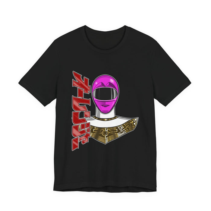 Ohranger Pink Tee Super Sentai T Shirt Custom Graphic Art Cosplay Shirts Rangers Retro Vintage 90s