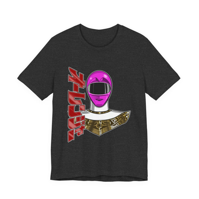 Ohranger Pink Tee Super Sentai T Shirt Custom Graphic Art Cosplay Shirts Rangers Retro Vintage 90s