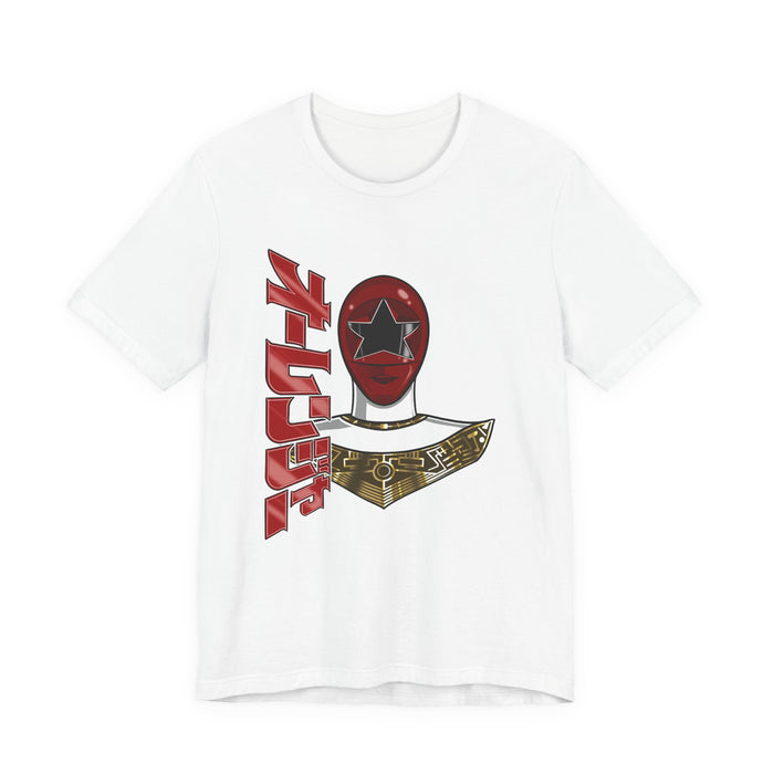 Ohranger Red Tee Super Sentai T Shirt Custom Graphic Art Cosplay Shirts Rangers Retro Vintage 90s