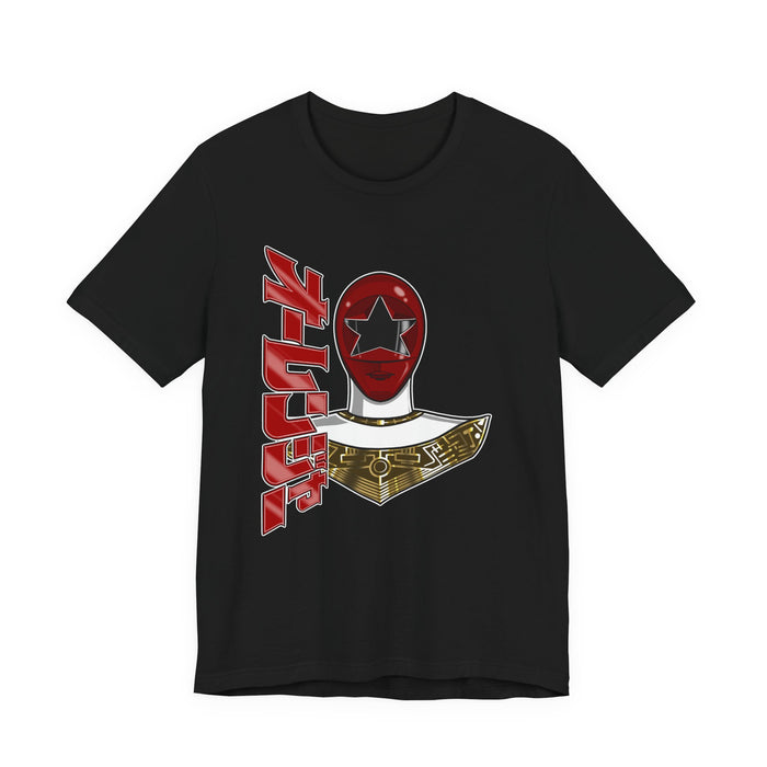 Ohranger Red Tee Super Sentai T Shirt Custom Graphic Art Cosplay Shirts Rangers Retro Vintage 90s