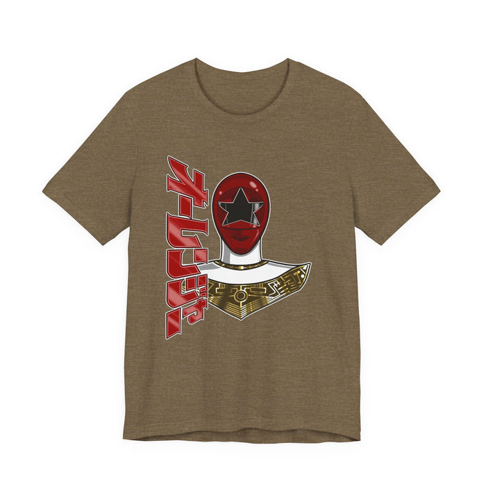 Ohranger Red Tee Super Sentai T Shirt Custom Graphic Art Cosplay Shirts Rangers Retro Vintage 90s