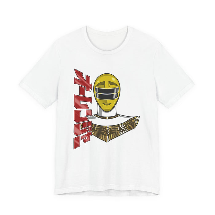 Ohranger Yellow Tee Super Sentai T Shirt Custom Graphic Art Cosplay Shirts Rangers Retro Vintage 90s
