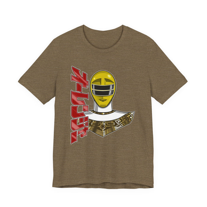 Ohranger Yellow Tee Super Sentai T Shirt Custom Graphic Art Cosplay Shirts Rangers Retro Vintage 90s
