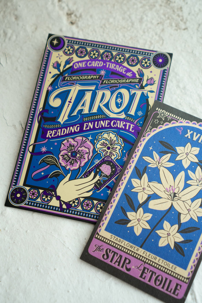 One Card Floriography Tarot Reading | Surprise Design