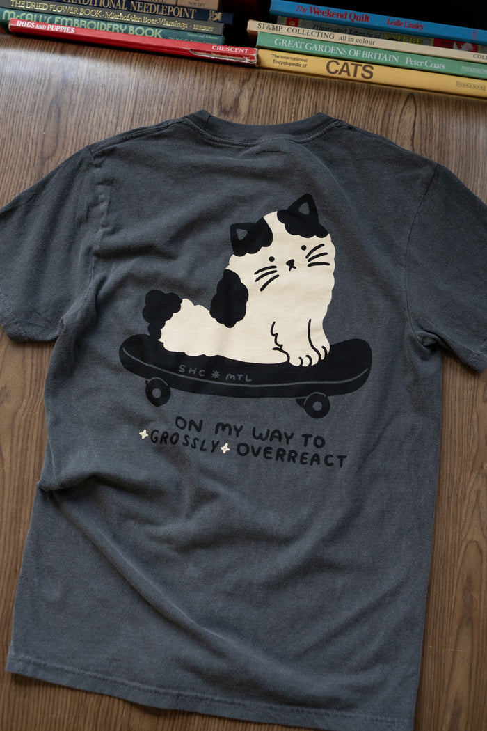 Overreact Pocket Tee | Pepper