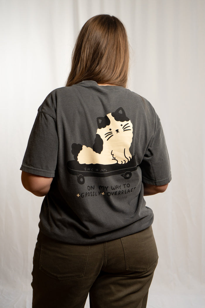 Overreact Pocket Tee | Pepper