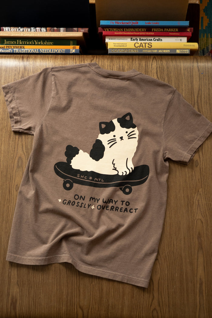 Overreact T-Shirt | Espresso