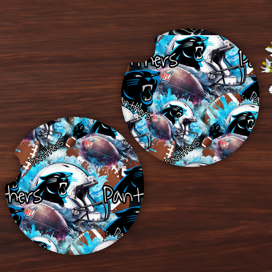 PANTHERS  car coasters