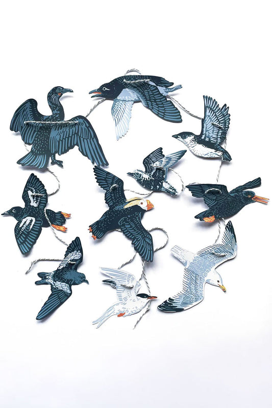 PNW Sea Birds - Paper Garland
