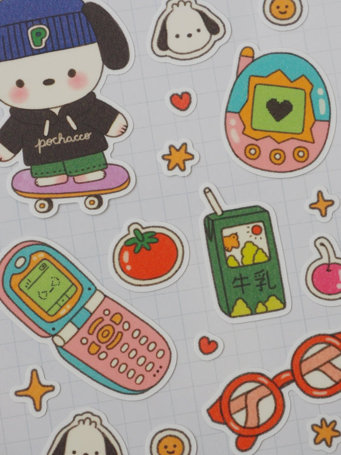 Pochacco  sticker sheet