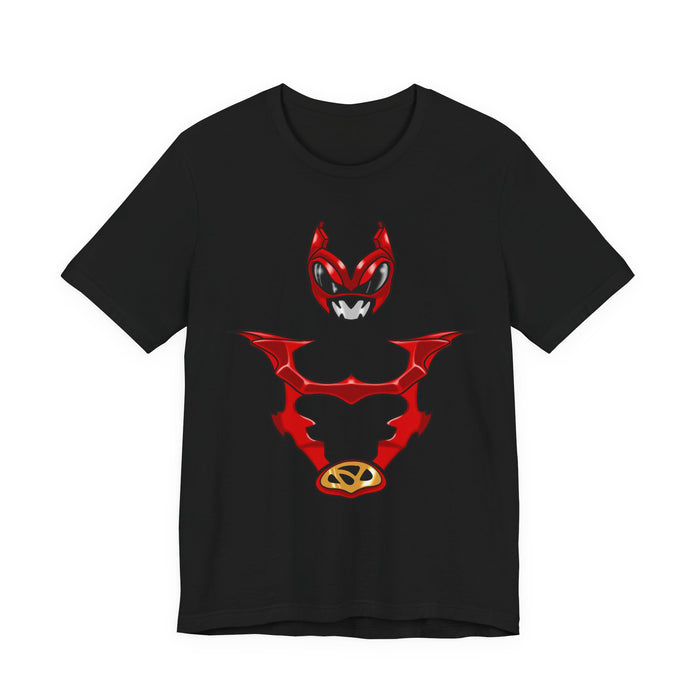 Psycho Red Tee Custom Graphic Art Cosplay Shirts Rangers Retro Vintage 90s