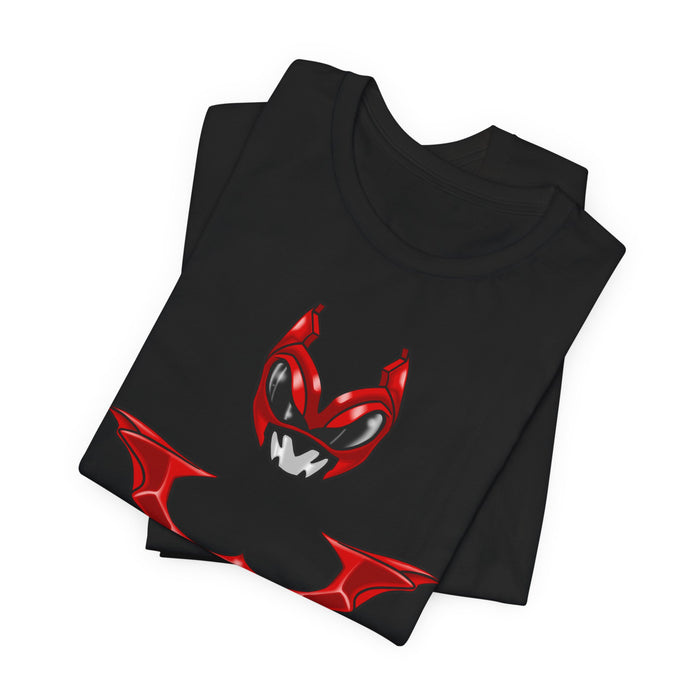 Psycho Red Tee Custom Graphic Art Cosplay Shirts Rangers Retro Vintage 90s