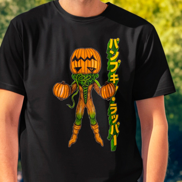 Pumpkin Rapper Tee Custom Graphic Art Cosplay Shirts Rangers Retro Vintage 90s