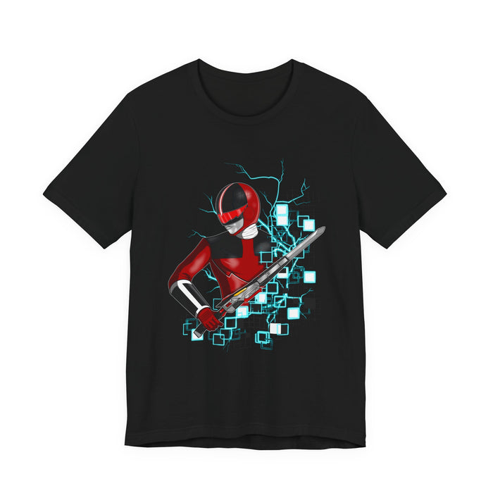 Quantum Ranger (SWORD) Tee Super Sentai T Shirt Custom Graphic Art Cosplay Shirts Rangers Retro Vintage 90s