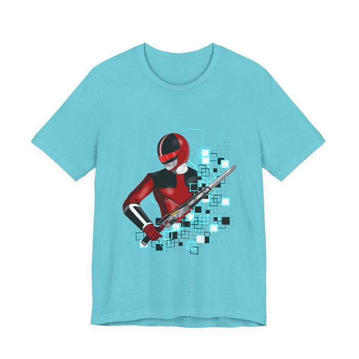 Quantum Ranger (SWORD) Tee Super Sentai T Shirt Custom Graphic Art Cosplay Shirts Rangers Retro Vintage 90s