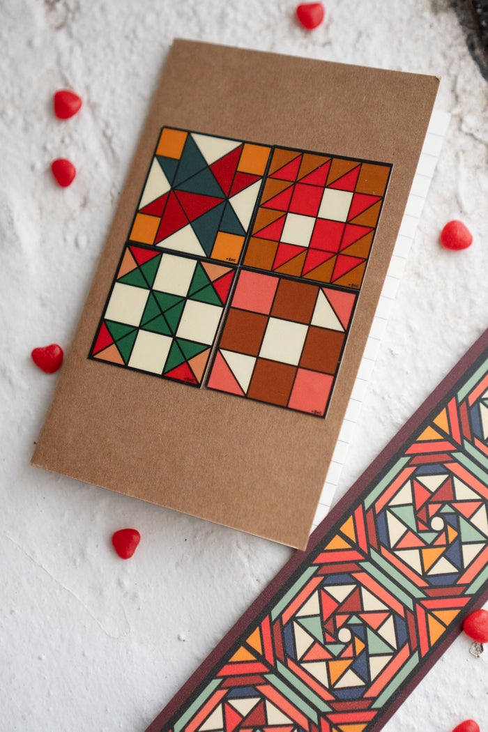 Quilt Block Gap Filler Sticker Pack