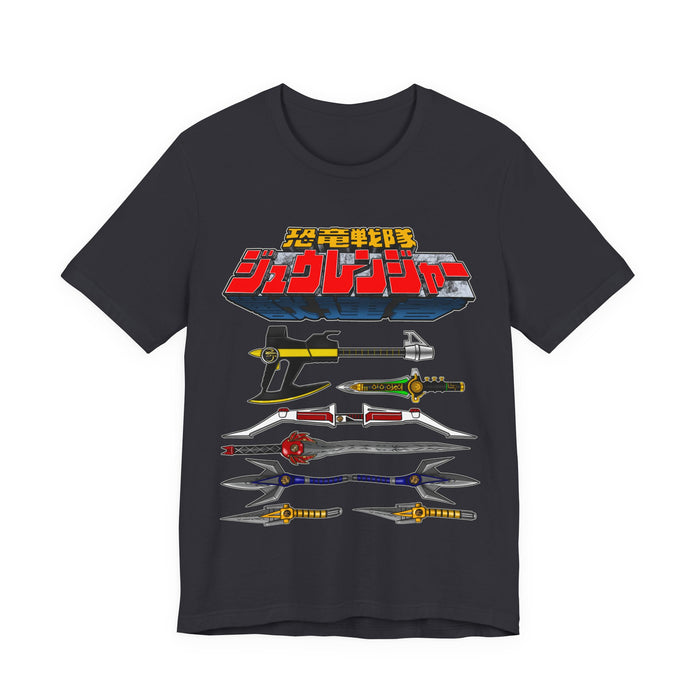 Ranger Gear Tee Super Sentai T Shirt Custom Graphic Art Cosplay Shirts Rangers Retro Vintage 90s