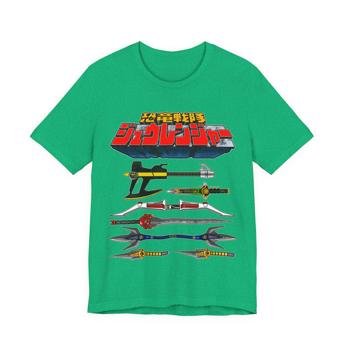 Ranger Gear Tee Super Sentai T Shirt Custom Graphic Art Cosplay Shirts Rangers Retro Vintage 90s