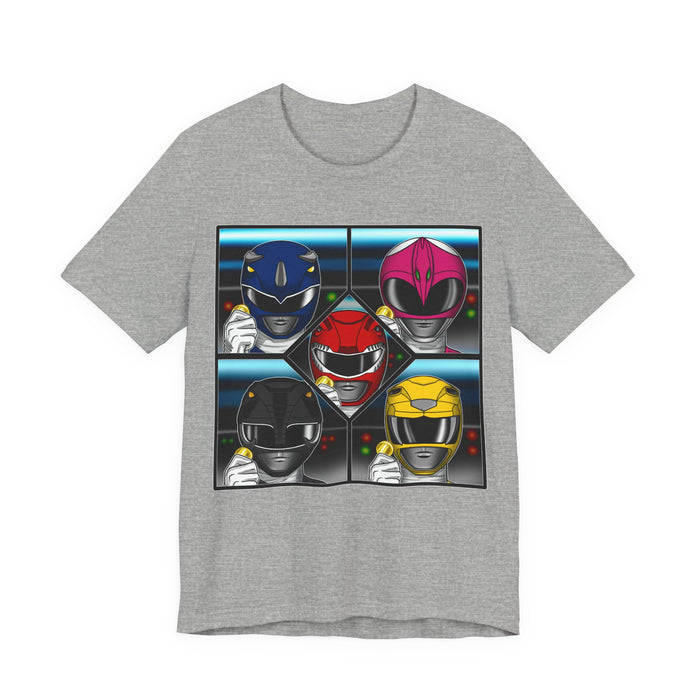 Rangers Zord Tee Super Sentai T Shirt Custom Graphic Art Cosplay Shirts Rangers Retro Vintage 90s