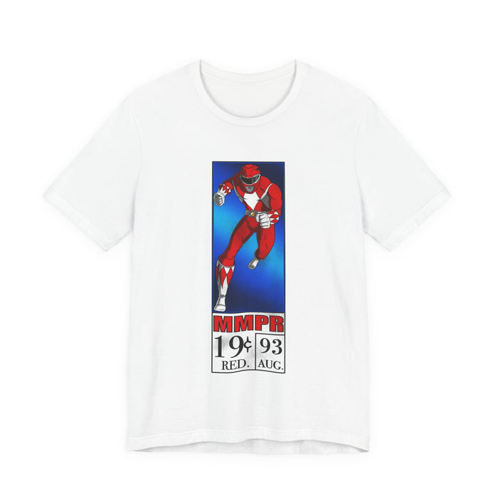 Red Ranger Corner Box Tee Super Sentai T Shirt Custom Graphic Art Cosplay Shirts Rangers Retro Vintage 90s