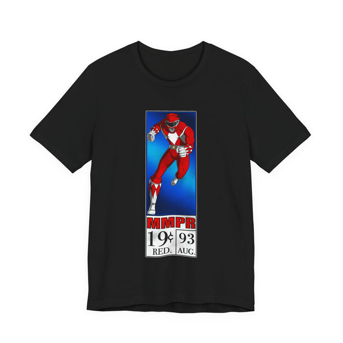 Red Ranger Corner Box Tee Super Sentai T Shirt Custom Graphic Art Cosplay Shirts Rangers Retro Vintage 90s
