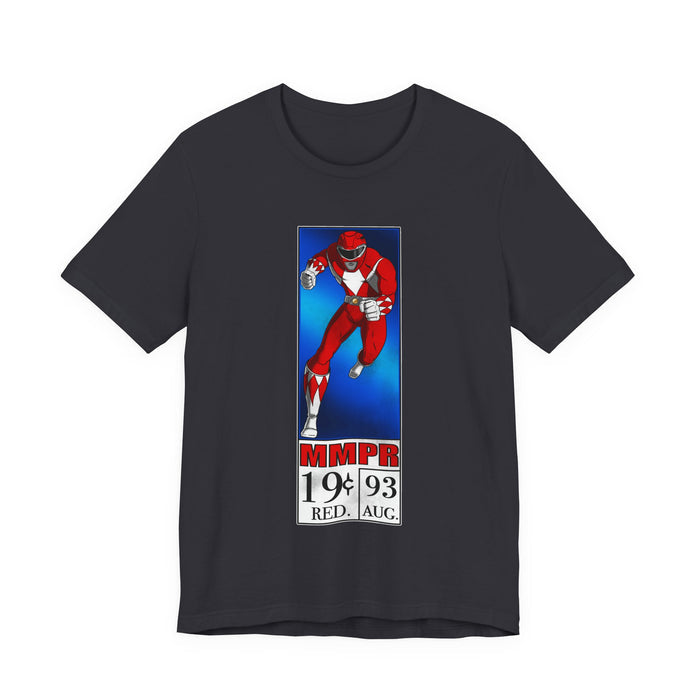 Red Ranger Corner Box Tee Super Sentai T Shirt Custom Graphic Art Cosplay Shirts Rangers Retro Vintage 90s