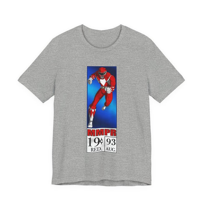 Red Ranger Corner Box Tee Super Sentai T Shirt Custom Graphic Art Cosplay Shirts Rangers Retro Vintage 90s