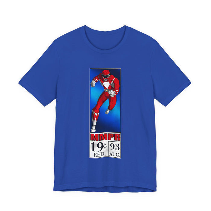 Red Ranger Corner Box Tee Super Sentai T Shirt Custom Graphic Art Cosplay Shirts Rangers Retro Vintage 90s