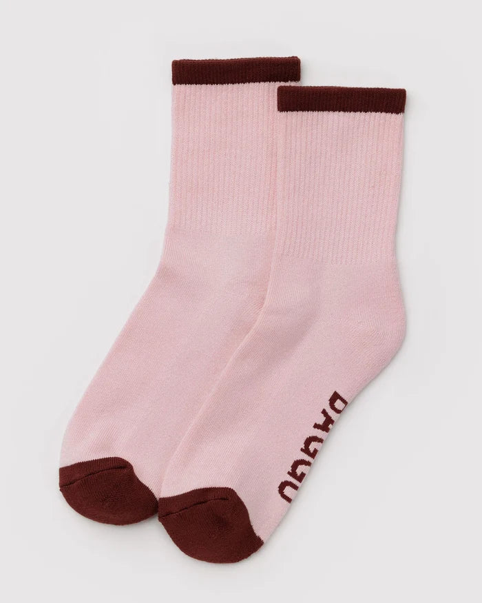 RIBBED SOCKS - BLUSH MIX