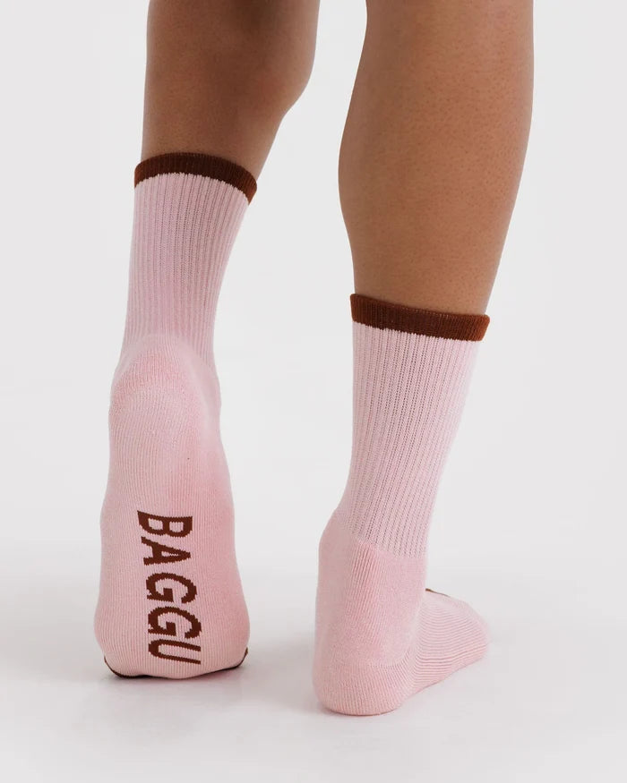 RIBBED SOCKS - BLUSH MIX