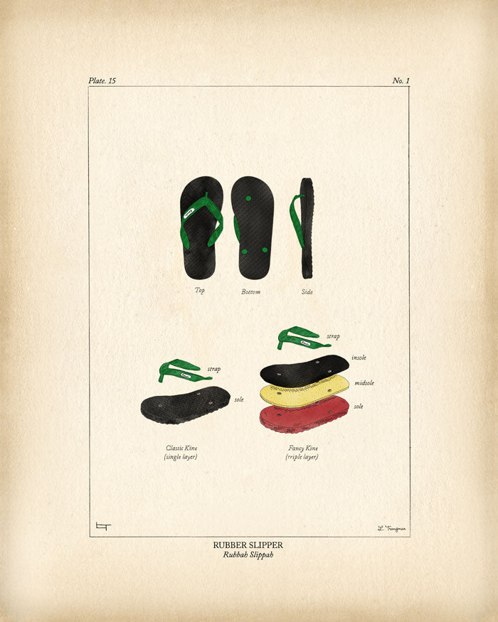 RUBBER SLIPPER - Lauren Trangmar