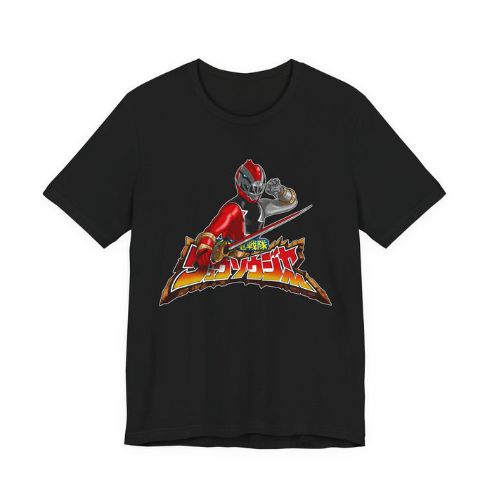 Ryu Logo Tee Super Sentai T Shirt Custom Graphic Art Cosplay Shirts Rangers Retro Vintage 90s