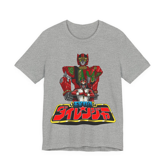 Ryu Warrior Tee Super Sentai T Shirt Custom Graphic Art Cosplay Shirts Rangers Retro Vintage 90s