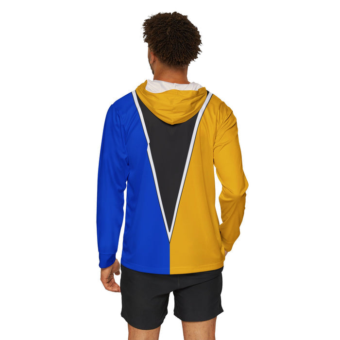 Ryusoulger Ryusoul Gold Hoodie (Full Print) Lightweight, Breathable, workout, pull over, fitness Hoodie (Full Print) Super Sentai Custom