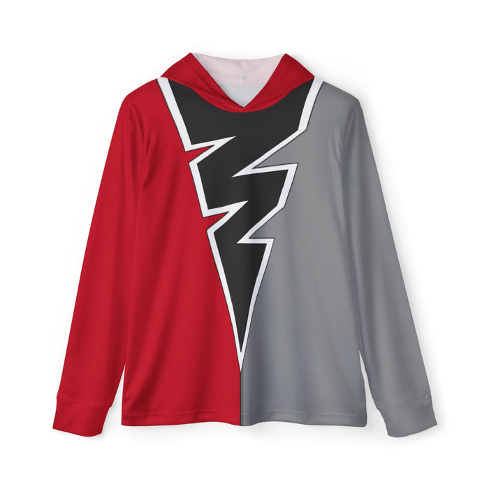 Ryusoulger Ryusoul Red Hoodie (Full Print) Lightweight, Breathable, workout, pull over, fitness Hoodie (Full Print) Super Sentai Custom