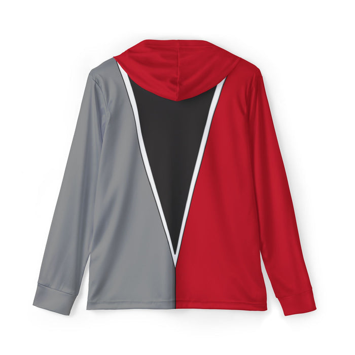 Ryusoulger Ryusoul Red Hoodie (Full Print) Lightweight, Breathable, workout, pull over, fitness Hoodie (Full Print) Super Sentai Custom