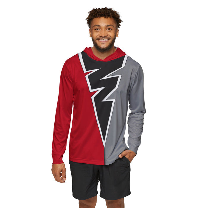 Ryusoulger Ryusoul Red Hoodie (Full Print) Lightweight, Breathable, workout, pull over, fitness Hoodie (Full Print) Super Sentai Custom