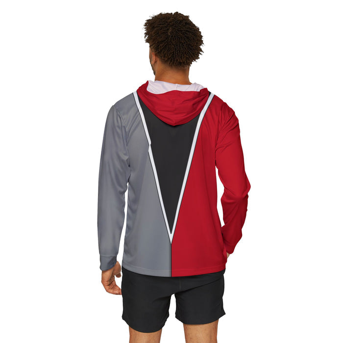 Ryusoulger Ryusoul Red Hoodie (Full Print) Lightweight, Breathable, workout, pull over, fitness Hoodie (Full Print) Super Sentai Custom