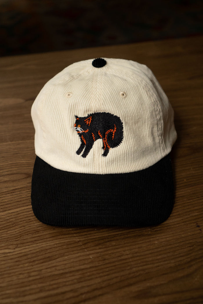 Scaredy Cat Two-Tone Corduroy Dad Hat