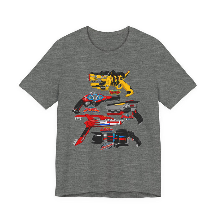 Sentai Blasters Tee Super Sentai T Shirt Custom Graphic Art Cosplay Shirts  Retro Vintage 90s